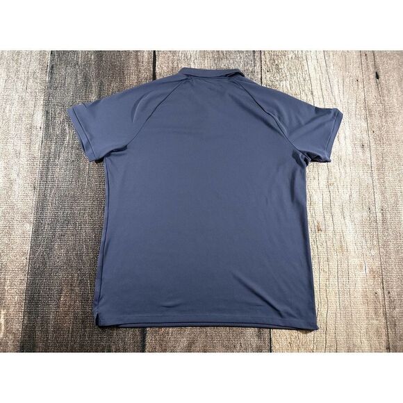 Nike Golf Dri Fit Zonal Cooling Grey Striped Polo Shirt XL - Picture 6 of 9